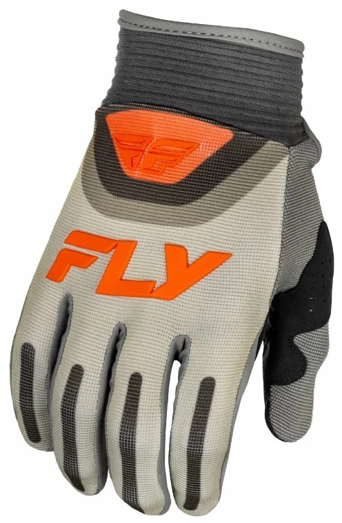 Luva Fly F16 2025 Cinza/Laranja - Spinelli Motos Boutique